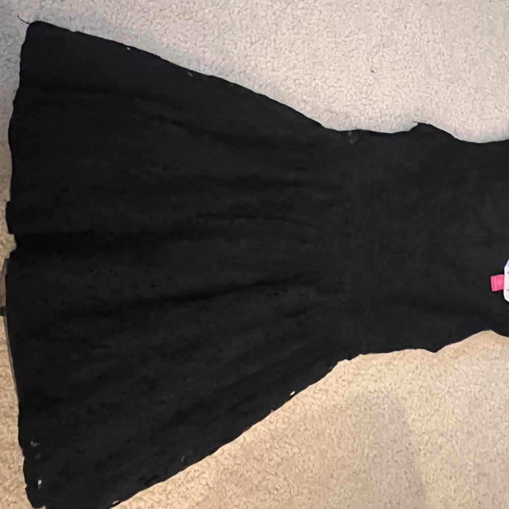 Pink Sugar Black Lace Dress